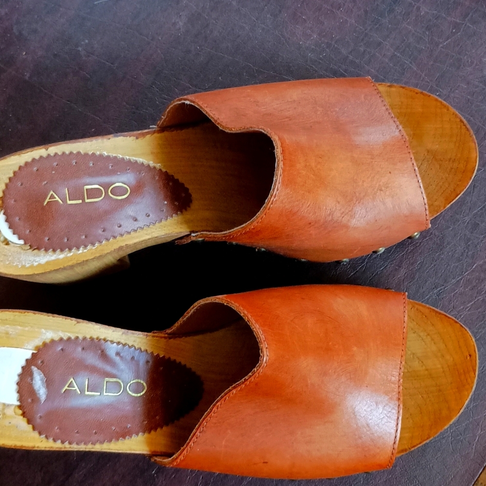 ALDO Leather Mules